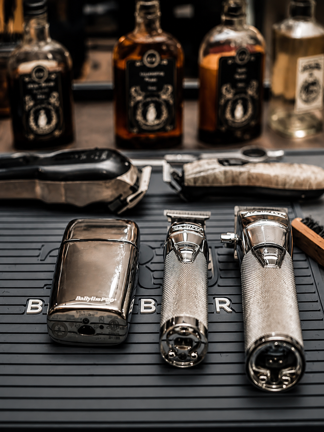 Máquinas e ferramentas de barbeiro da BA Barbershop